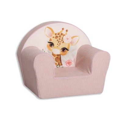 GIRAFFE VELVET ARMCHAIR